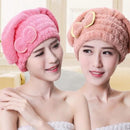 Toalha Microfibra anti-frizz para cabelos após o banho